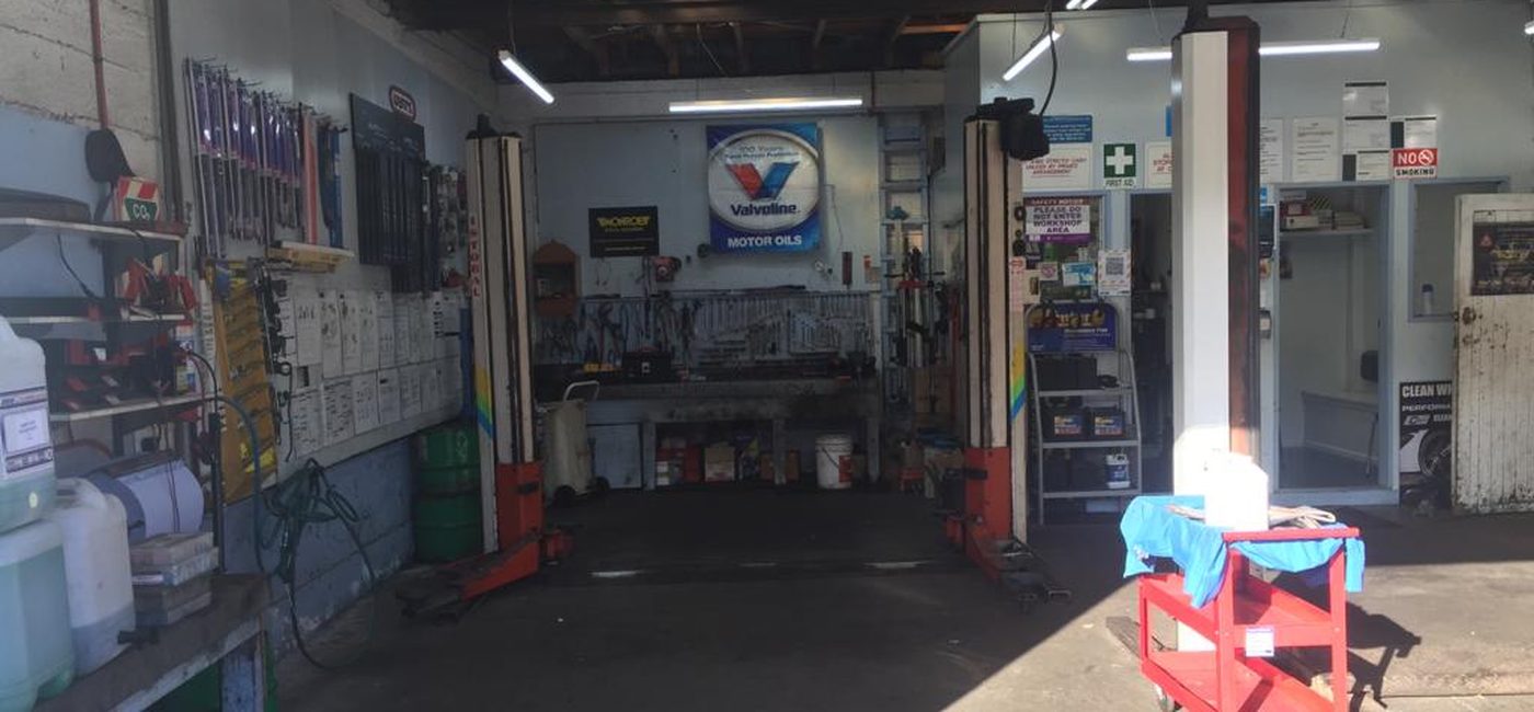 South End Motors workshop